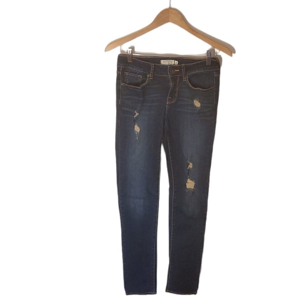 Bullhead Black Juniors Skinny Jeans 5